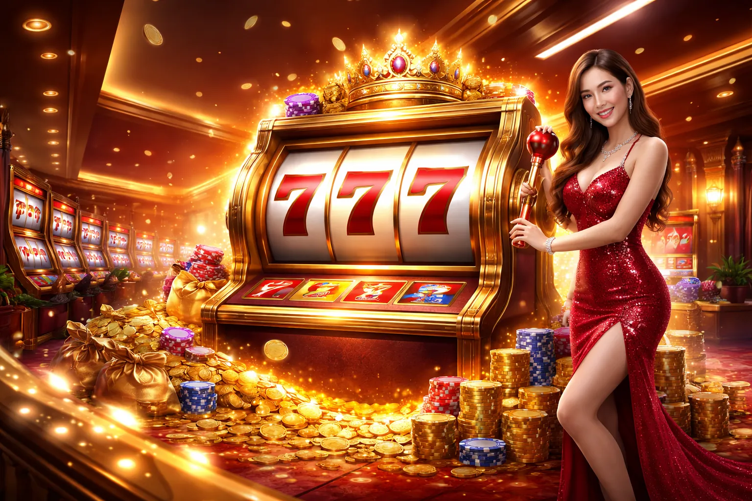 Hình ảnh quảng bá game Nổ Hũ 999ok với jackpot lớn